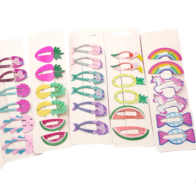 Hair Clips for Girls Fun Designs